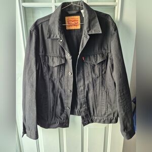 Levi's Men's Black Denim Trucker Jacket